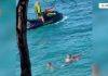 Shkeli perimetrin e sigurisë me “Jet Ski” në Karaburun, gjobitet drejtuesi dhe bllokohet mjeti