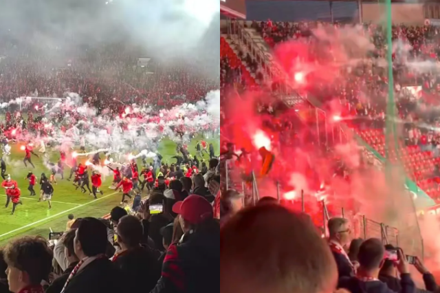 Kaosi dhe dhuna në derbi  skuadra humbet ndeshjen në tavolinë dhe merr gjobë
