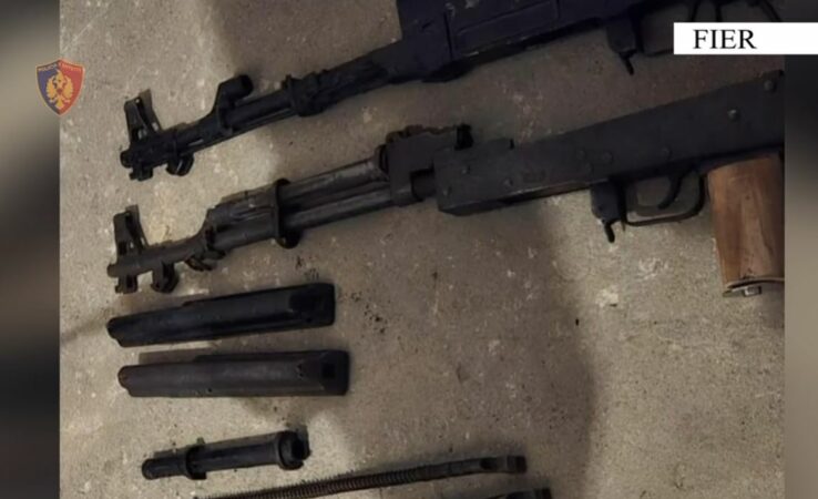 Posedonte armë zjarri pa leje  arrestohet 43 vjeçari në Fier