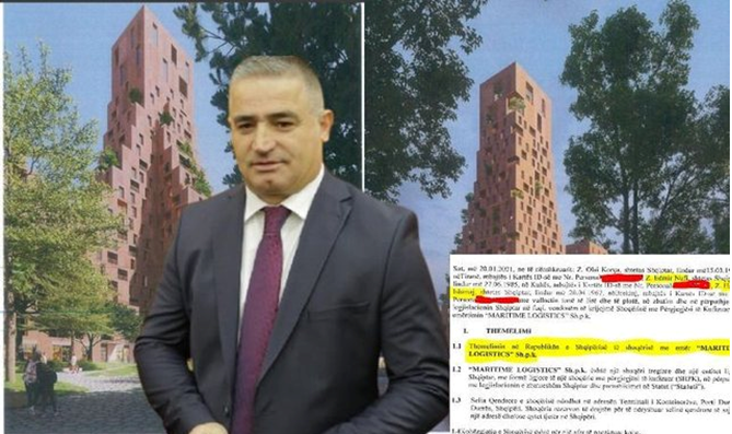 Kulla brenda PS së   Vëllai i Gramosit dhe ortaku i ministrit marrin leje për 27 katësh  Edhe djalin e kryebashkiakut gostitet me kullë 16   