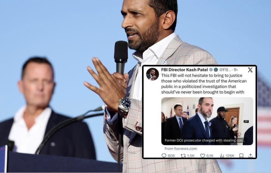 Gazette Journal   Drejtori i FBI së Kash Patel sapo paralajmëroi arrestimin e Jack Smith