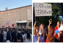 Ferit Shqefni: Shoqëria civile zbret në shesh dhe sfidon politikën. Dy protesta masive pa flamuj partie, pa gaz lotsjellës e pa përplasje, me thirrjet: “Shqipëria nuk është në shitje”.