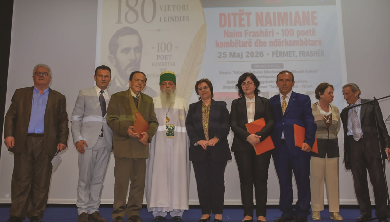 Kryegjyshata Botërore Bektashiane  Aktivitete mbresëlënëse dy ditore në Përmet e Frashër  në kujtim të 180 vjetorit të lindjes së Naim Frashërit me praninë e Kryegjyshit   