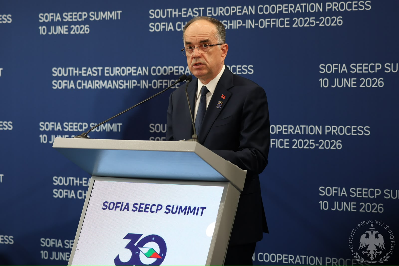 Samiti i Procesit të Bashkëpunimit të Evropës Juglindore në Sofje  Begaj takohet me presidenten bullgare  Mbetemi plotësisht të përkushtuar ndaj rrugës europiane