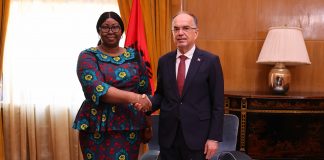Presidenti Begaj priti Ambasadoren e re të Bregut të Fildishtë, Znj. Nogozene Bakayoko