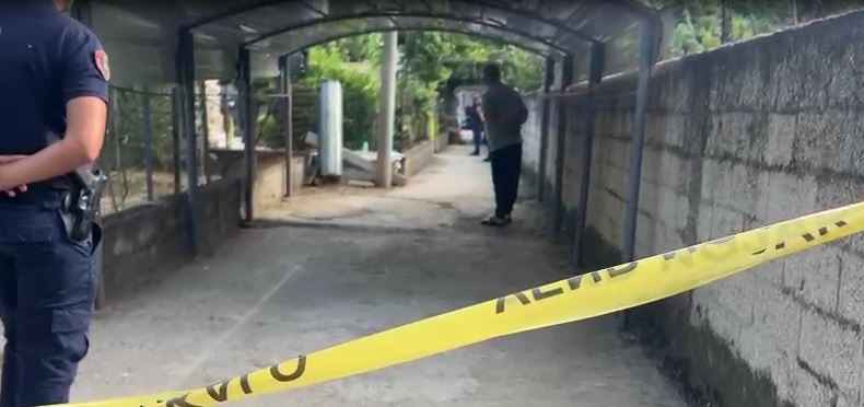 Një i vdekur  një i plagosur në Roskovec  Pamjet nga shtëpia ku ndodhi krimi  policia rrethon zonën  VIDEO 