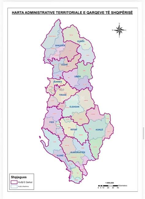 Ja kush do të jenë  15 bashkitë që do të shkrihen e do tu bashkohen njësive fqinje  Nga 61 mbeten 46  Harta