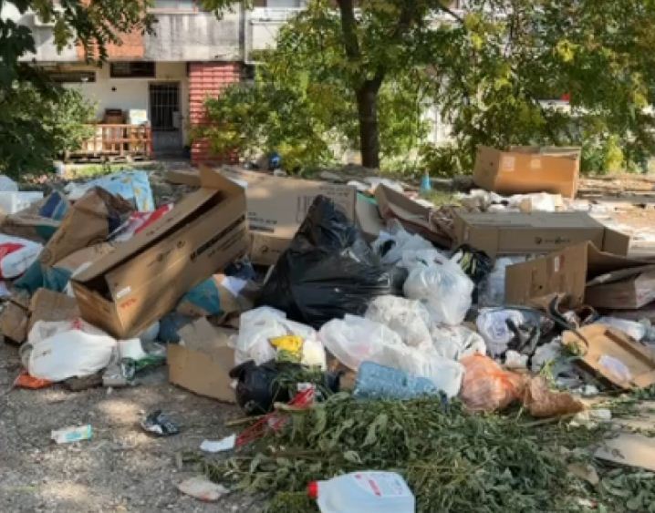 Gjirokastra nën pushtetin e plehrave  Kazanet pa larje e dezinfektim  banorët  Erë e rëndë  na rrezikohet shëndeti