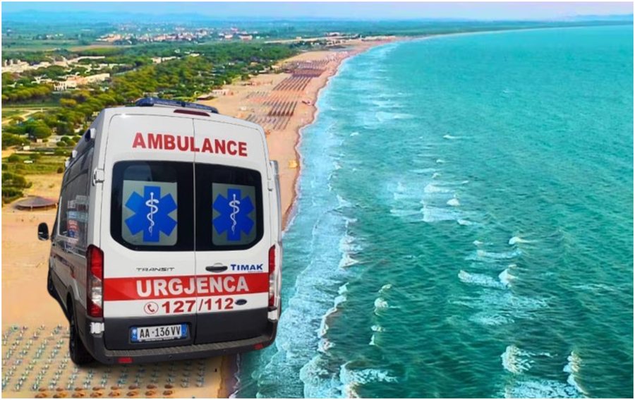 E rëndë në Gjirin e Lalëzit  U hodh nga lartësia  pushuesi pëson dëmtime të rënda në qafë dhe rrezikon mbytjen në det