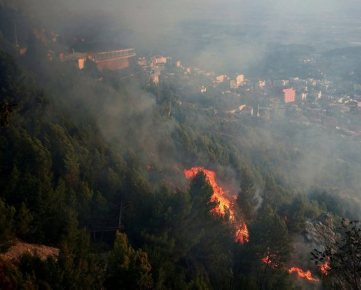  Për 5 minuta zjarri rrethoi shtëpinë   Banori rrëfen tmerrin në Krujë  Evakuuam fëmijët  kishim frikë se mos shpërthente fasoneria