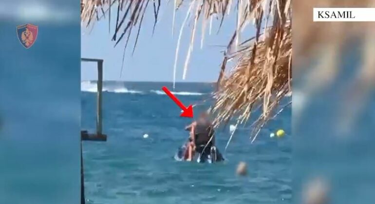 Shkeli perimetrin e sigurisë dhe rrezikoi pushuesit  gjobitet drejtuesi i  Jet Ski  në Ksamil