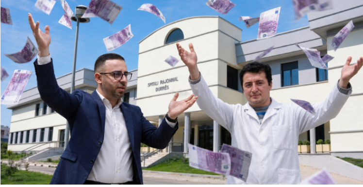 Spitali i Durrësit jep 140 milionë lekë pa garë për larje rrobash