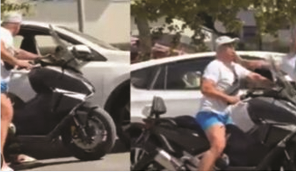 Noka  Shteti ka vdekur  Shefin e komisariatit e marrin me shpulla në rrugë
