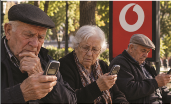 Telefoni po bëhet luks  Vodafone e çon rimbushjen minimale në 500 lekë  Pensionistët nuk e përballojnë dot  AKEP fle  gjumë 