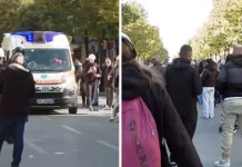 Tensione në protestë, nis hedhja e gurëve, lëndohet një gazetare