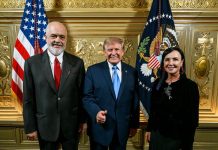 Vizita në SHBA, Rama publikon foto me Presidentin Donald Trump! Krahas tyre edhe bashkëshortja e kryeministrit