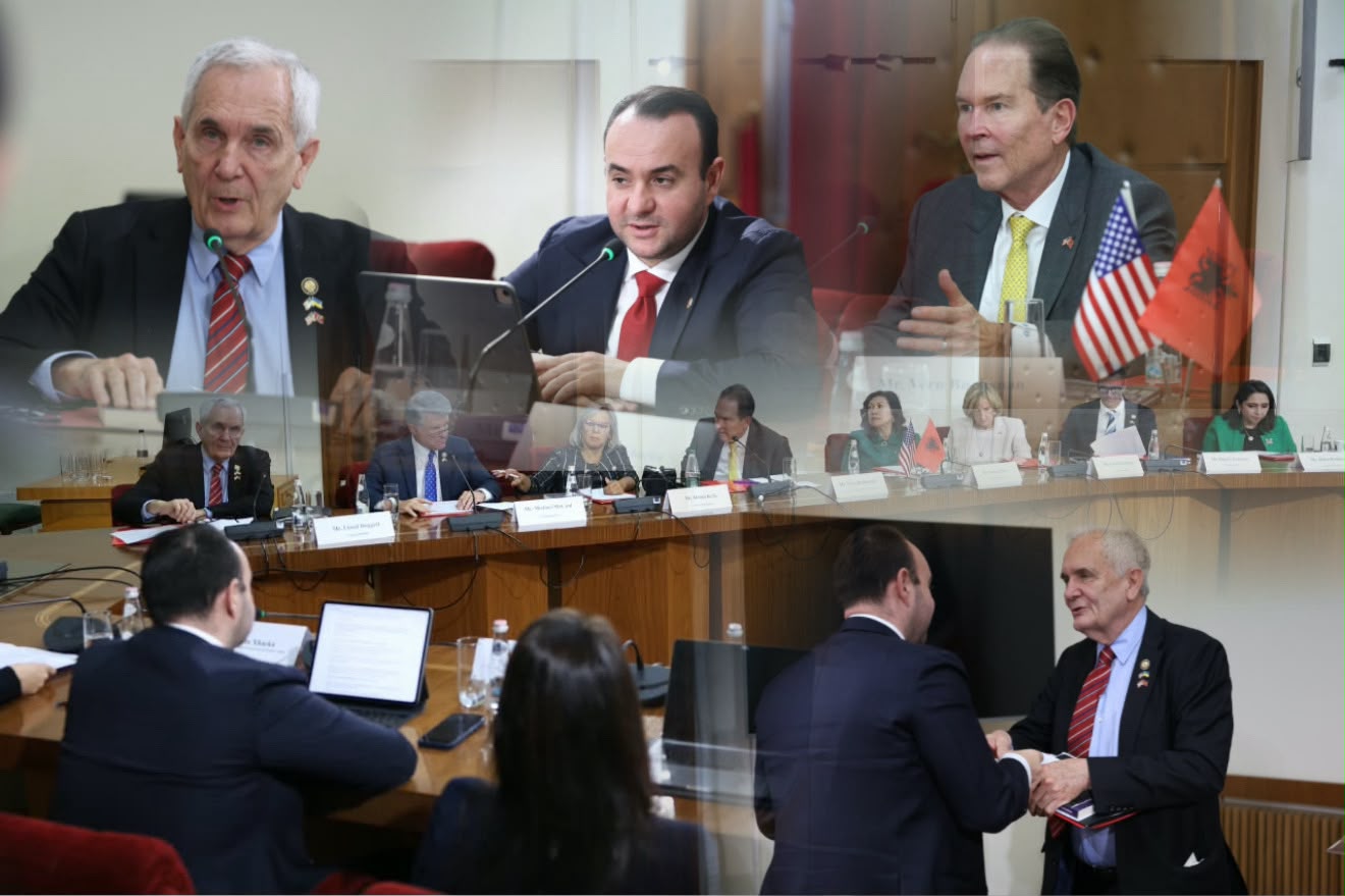 Balliu me kongresmenët amerikanë   Narkoshteti i Edi Ramës  dosja me fakte dhe dokumente dorëzohet në duart e Kongresit amerikan