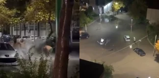 Reshjet e shiut përmbytin rrugët e Vlorës, situatë problematike në disa lagje. Turistët argëtohen