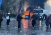 Protesta e dhunshme në ditën e pestë/ 9 protestues, 5 policë dhe 1 kalimtar të lënduar