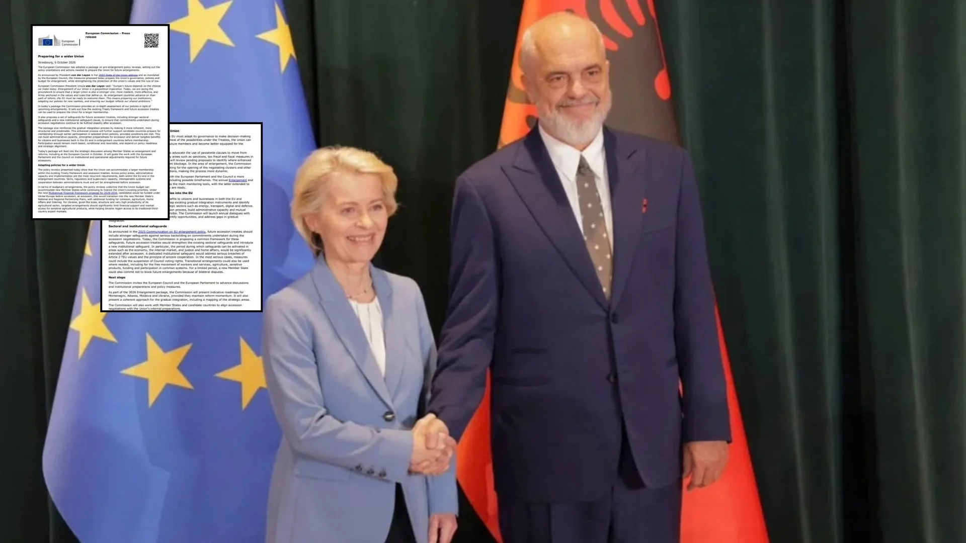 Gati zgjerimi i BE së me Shqipërinë dhe vendet e tjera të rajonit  zbardhet paketa e re e Komisionit Evropian  ja çfarë përmban
