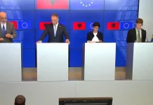 Konferenca e 10-të Ndërqeveritare me BE, Thomas Byrne: Shqipëria të vijojë me ritmin e reformave, e ardhmja juaj është në BE