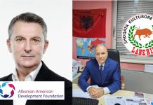 Kreu i Shoqatës A.K. Labëria, Agim Çiraku dhe Drejtori i AADF, Martin Mata takohen për fatin dhe rikonstruksionin e Klubit Labëria!