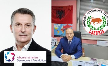Kreu i Shoqatës A.K. Labëria, Agim Çiraku dhe Drejtori i AADF, Martin Mata takohen për fatin dhe rikonstruksionin e Klubit Labëria!